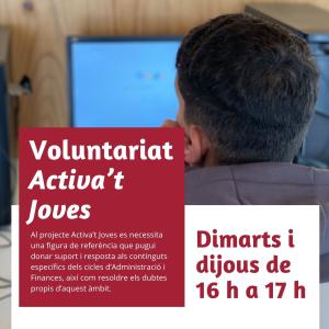 voluntariat activa't joves